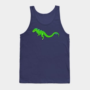 Green Dinosaur :: Dragons and Dinosaurs Tank Top